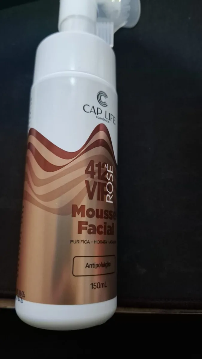 Mousse Facial 412 Vip Rose Cap Life