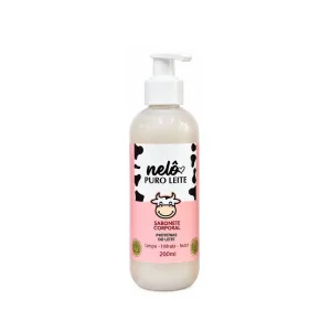 SABONETE CORPORAL NELO PURO LEITE 200ML