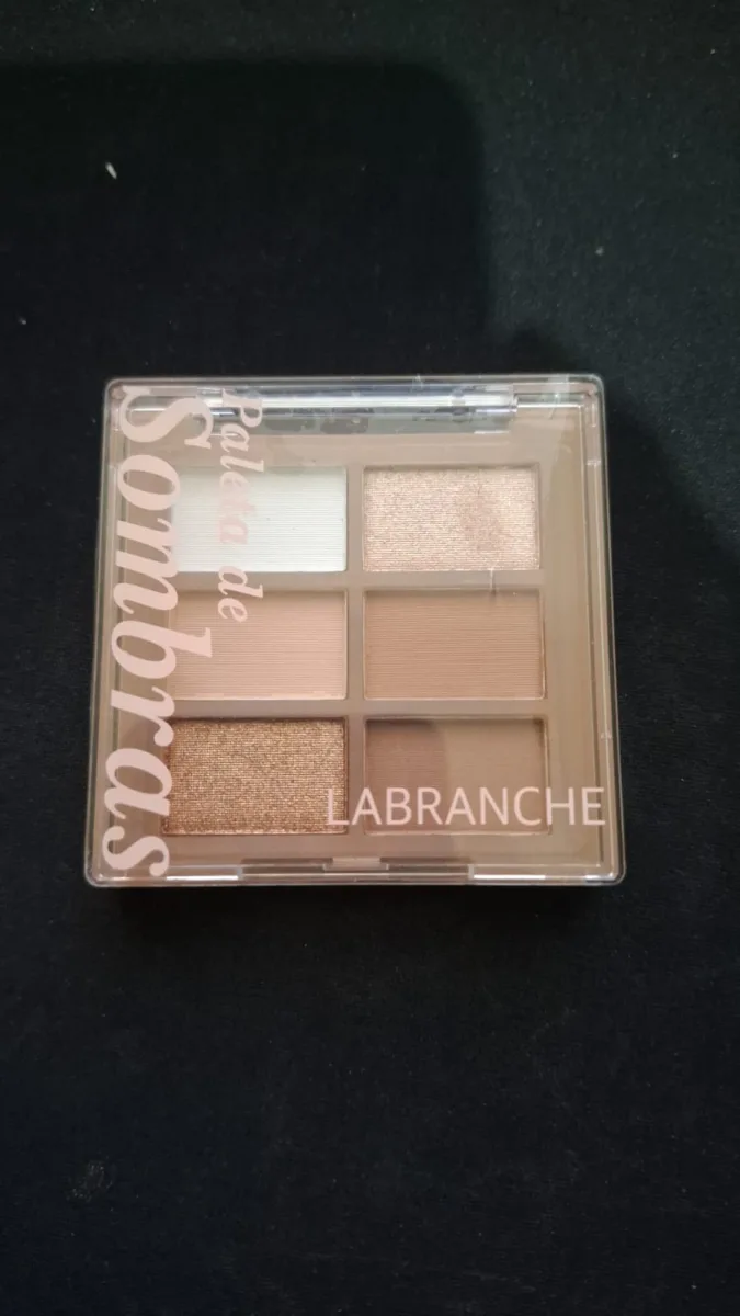 Paleta De Sombras 6 Cores Labranche