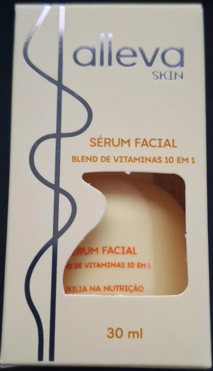 Sérum Facial Blend De Vitaminas 10 Em 1 Alleva