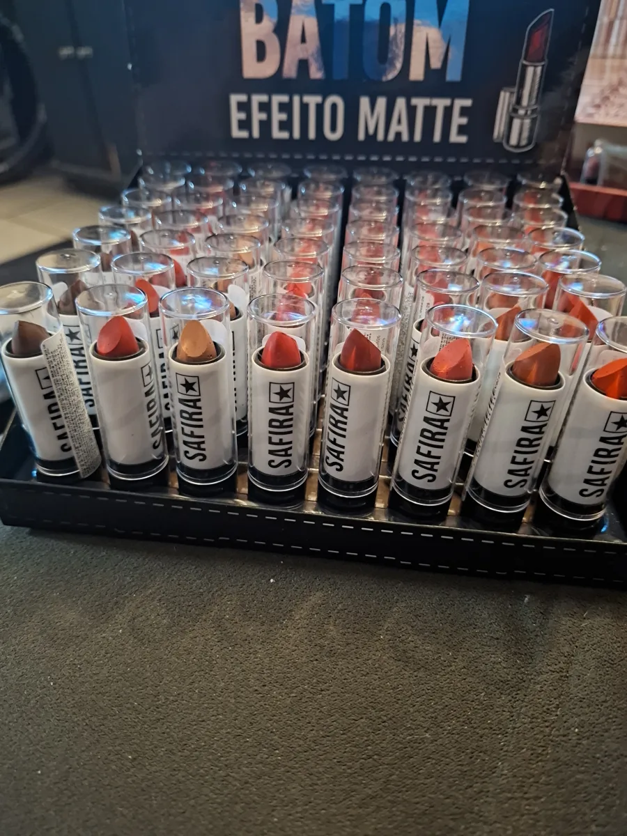 Batom safira efeito matte