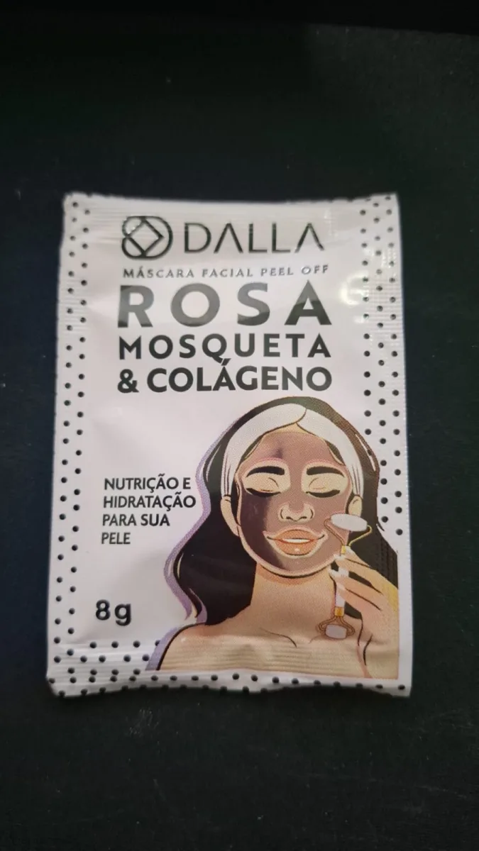 Máscara Rosa Mosqueta E Colágeno Sachê Dalla